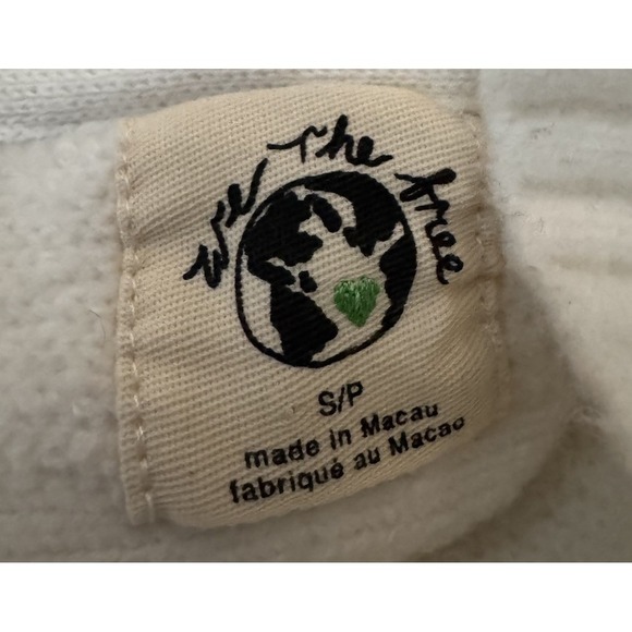 Free People We The Free Sweater Soul Searcher Mock Neck Off White Chunky S M - Picture 7 of 9